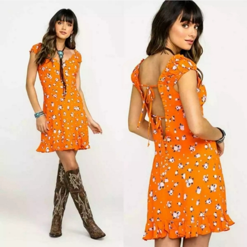Free People | Like A Lady Mini Dress EUC - Picture 2 of 3